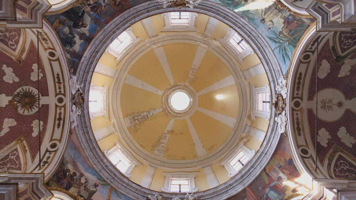 Iglesia de San Francesco Saverio - cúpula central