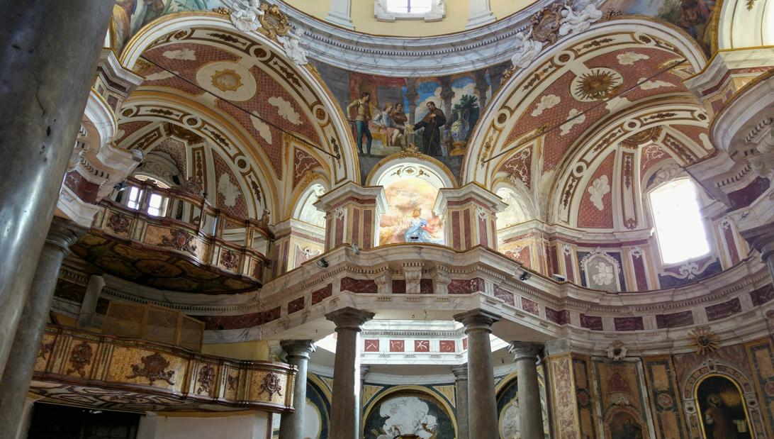 Iglesia de San Francesco Saverio - vista interior