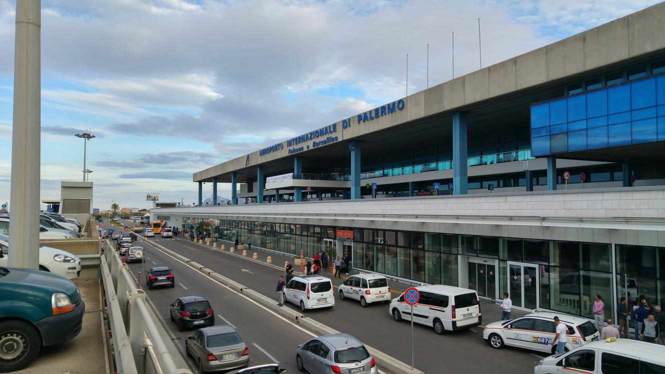 Aeropuerto de Palermo - Fachada estación aeroportuaria