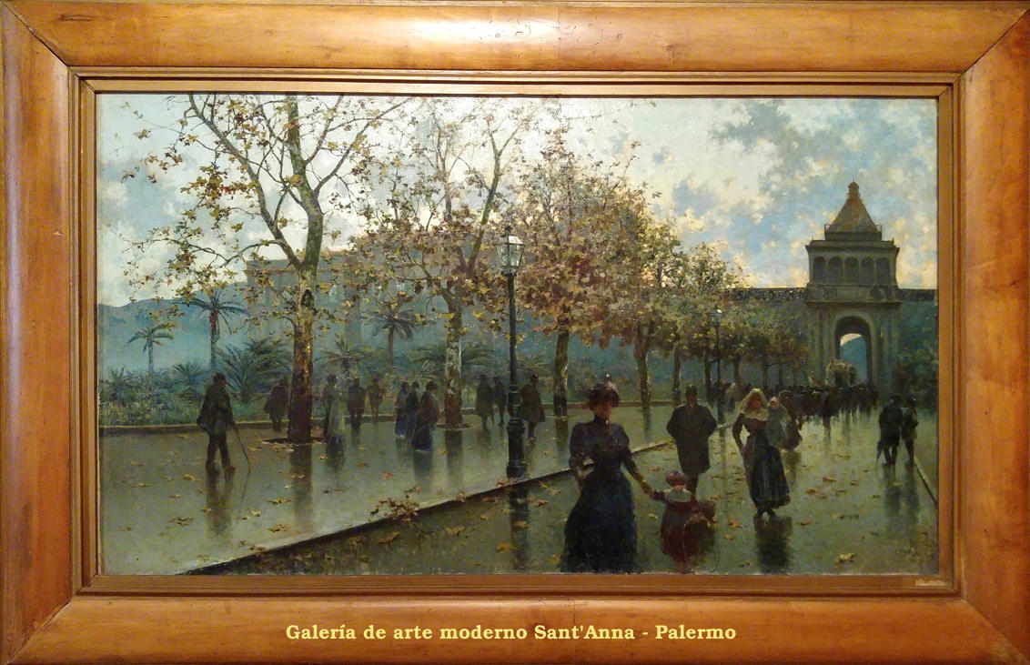 Galería de Arte Moderno - Porta Nuova (1908) de Michele Catti