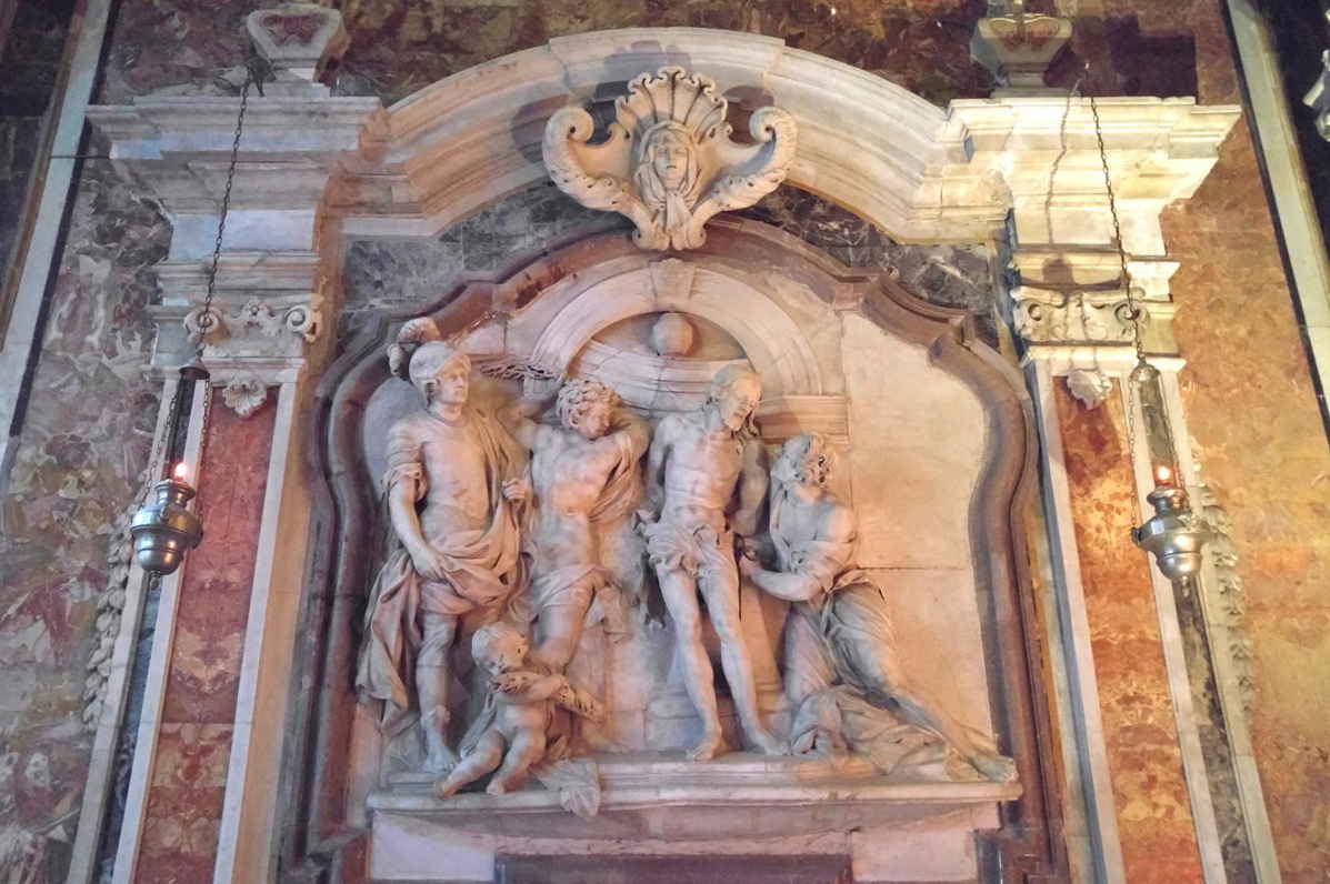 Basílica de San Francesco d'Assisi - Flagelación, Capilla del Ecce Homo