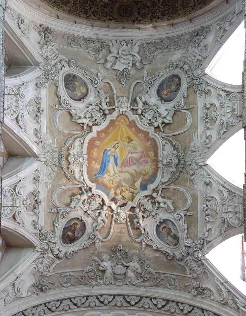Basílica de San Francesco d'Assisi - bóveda Capilla de la Inmaculada