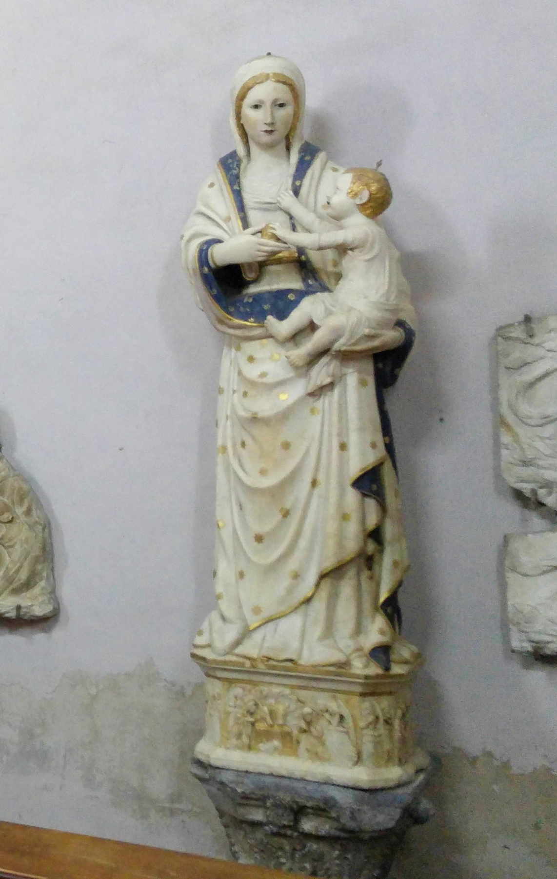 Basílica de San Francesco d'Assisi - Virgen con el Niño
