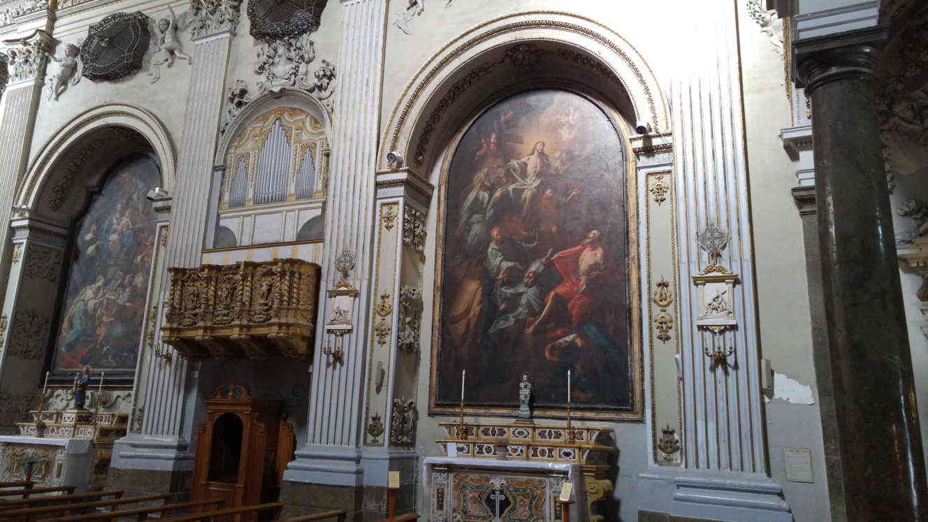 Santa Maria della Pietà - altar de los Padres de la Iglesia