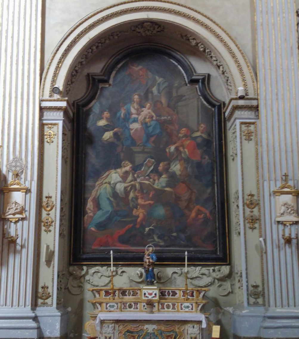 Santa Maria della Pietà - altar del Rosario