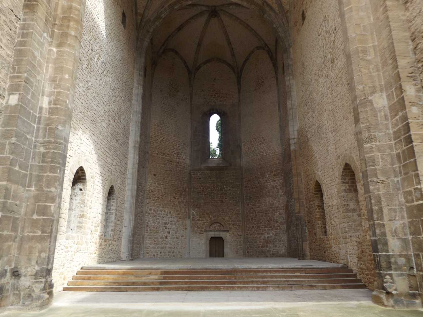 Santa Maria dello Spasimo - presbiterio y ábside