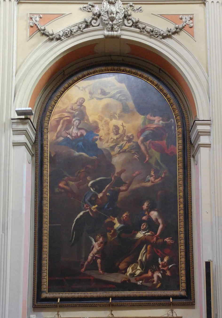 Santa Teresa alla Kalsa - Altar de Santa Teresa de Jesús