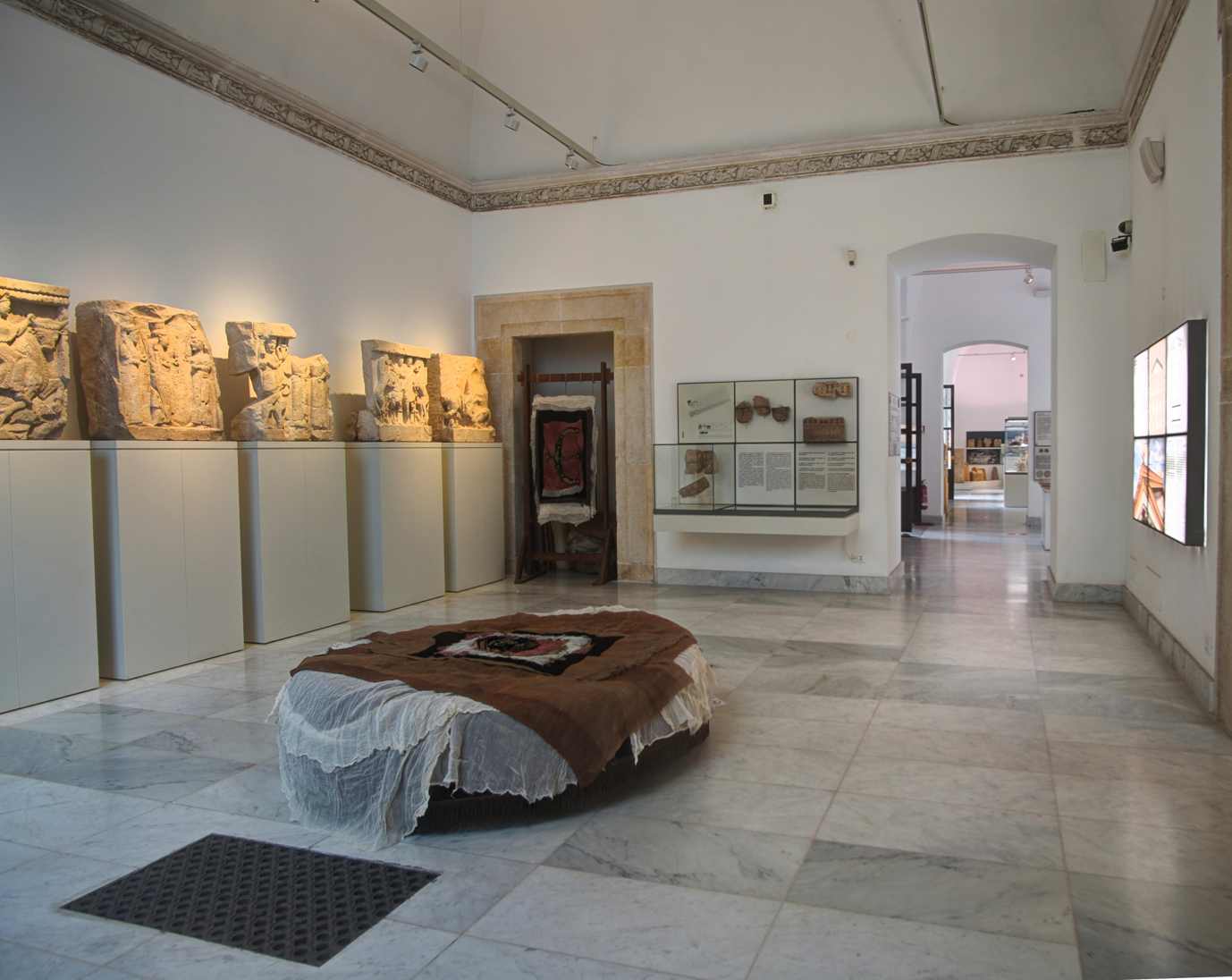 Museo Arqueológico Antonio Salinas - Selinunte - sala de las pequeñas metopas