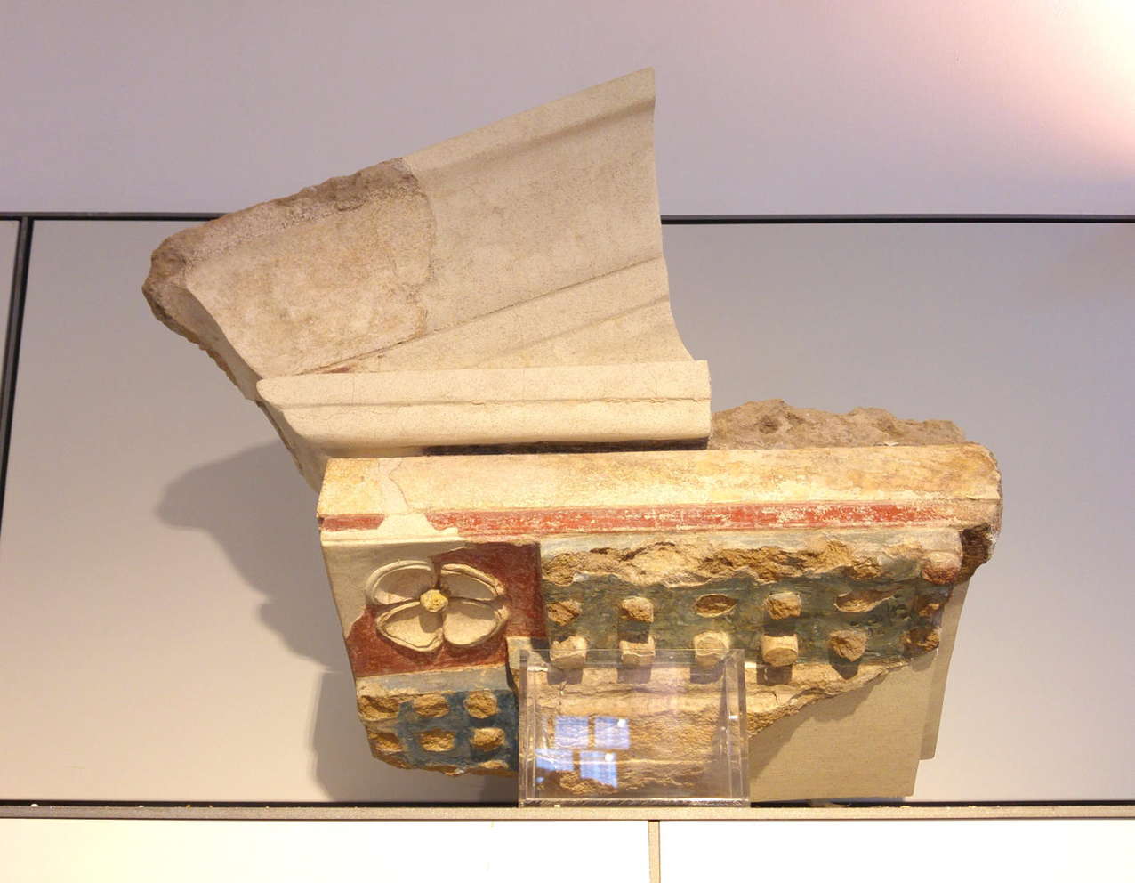 Museo Arqueológico Antonio Salinas - Selinunte - policromía templos griegos