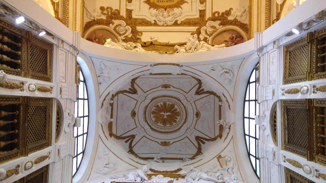 Oratorio de San Domenico - bóveda presbiterio