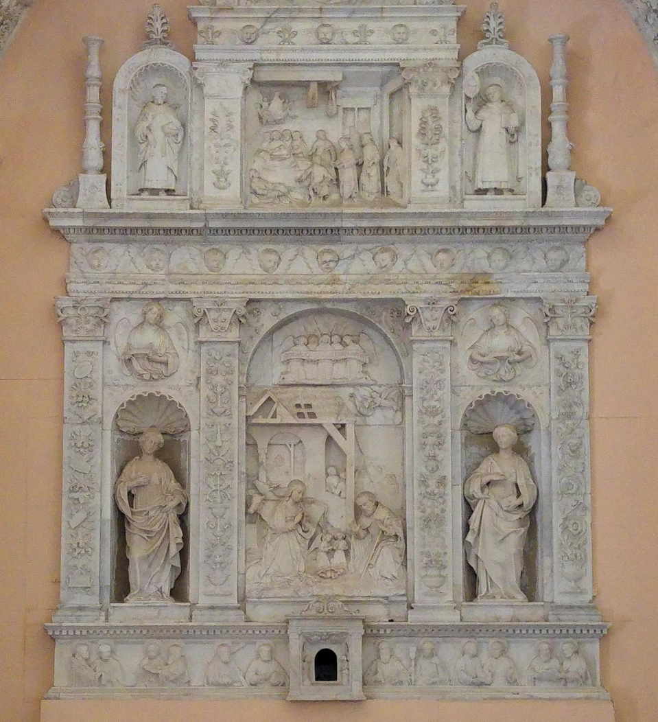 Iglesia de Santa Cita - detalle altar mayor