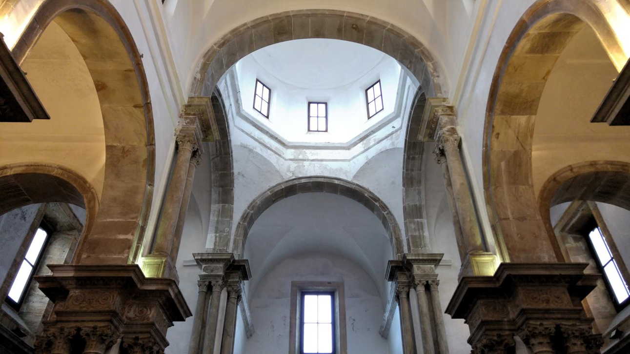 Iglesia de San Giorgio dei Genovesi - tambor octagonal y cúpula
