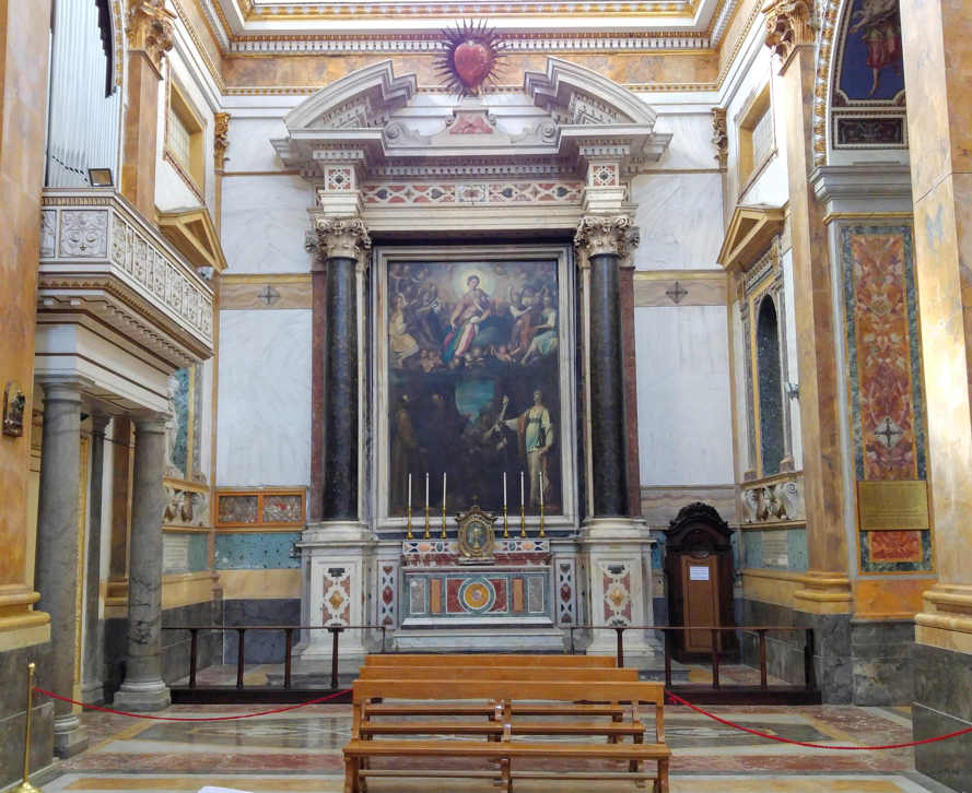 Sant'Ignazio all'Olivella - Altar de la Virgen