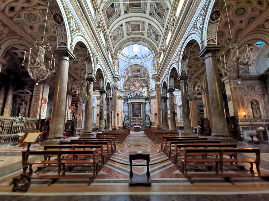 Sant'Ignazio all'Olivella - nave central