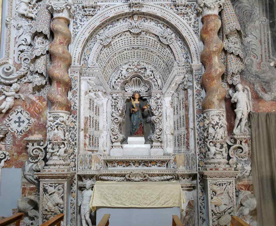 Santa Maria in Valverde - Altar de Lucía de Siracusa