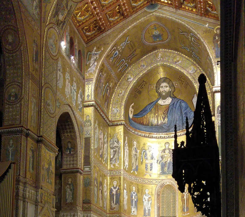 Cristo Pantocrátor de la Catedral de Monreale