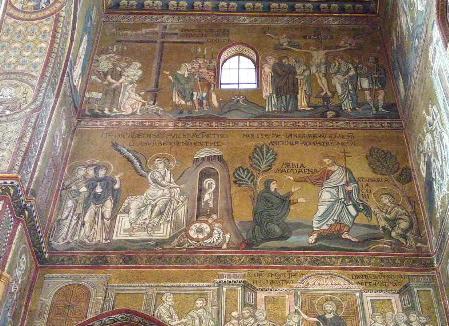 Catedral de Monreale - Mosaicos de la Pasión de Cristo