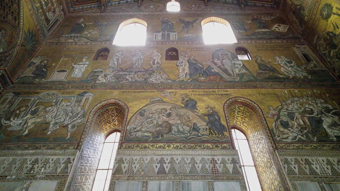 Catedral de Monreale - Mosaicos transepto sur