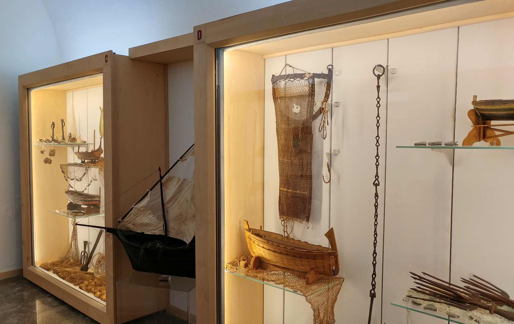 Museo etnográfico siciliano Giuseppe Pitrè - el oficio de la pesca