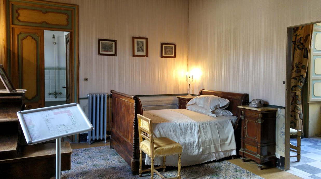 Villa Niscemi - dormitorio del príncipe Corrado