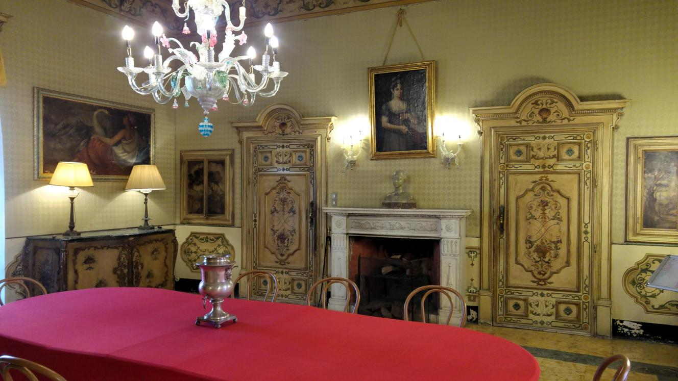 Villa Niscemi - salón comedor