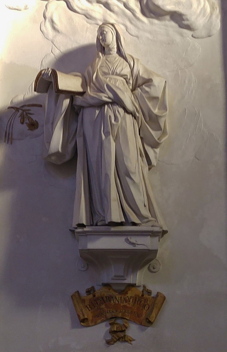 Iglesia de Sant'Agostino - estatua de Santa Limbania