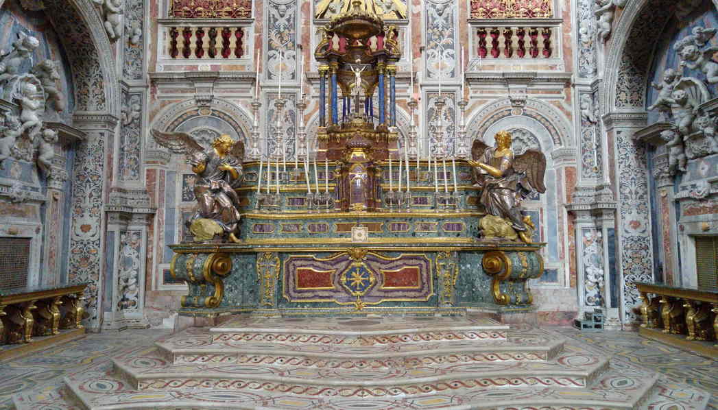 Santa Caterina d'Alessandria - altar mayor