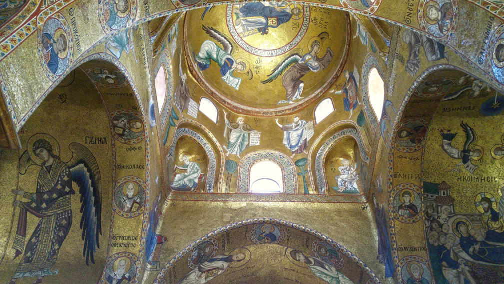 detalle mosaicos cúpula