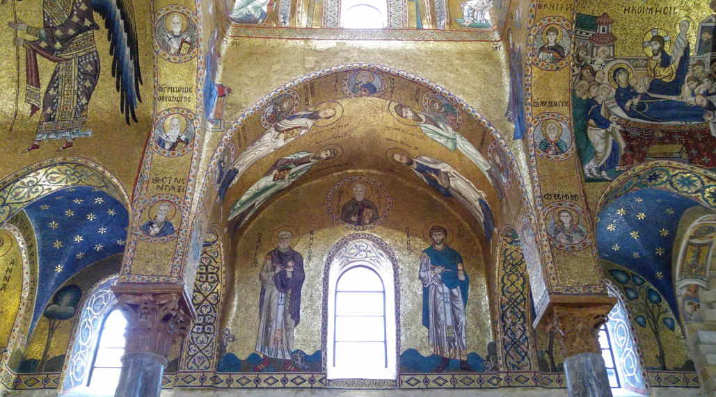 mosaicos lado derecho del transepto