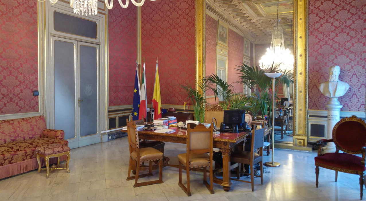 Palazzo delle Aquile - Despacho alcalde de Palermo