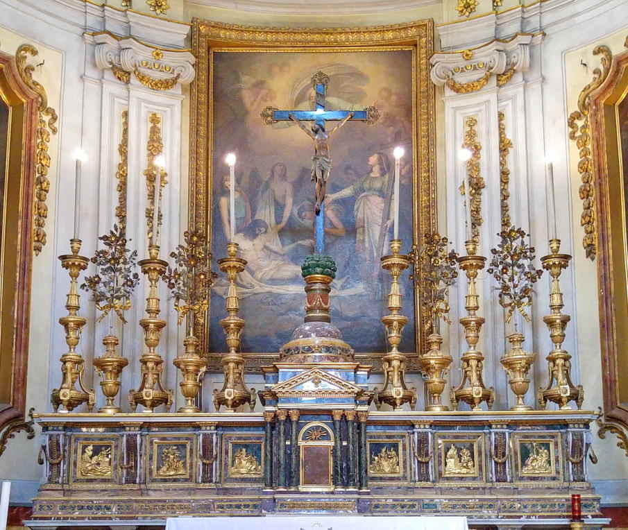 Sant'Orsola dei Negri -  altar mayor
