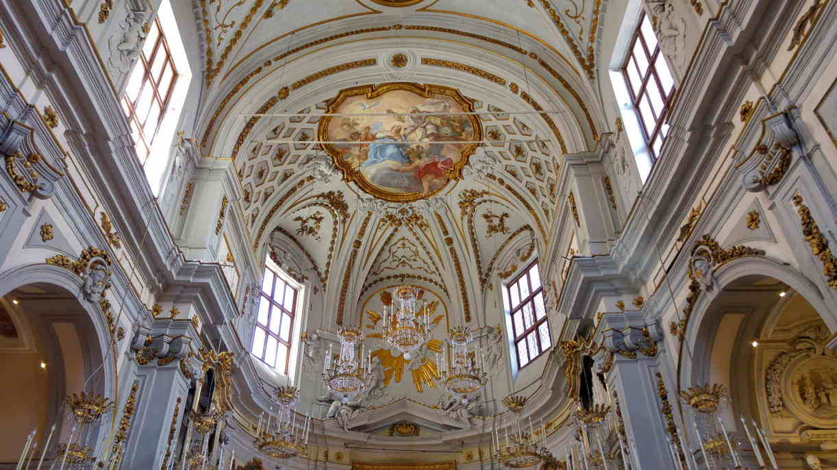 Sant'Orsola dei Negri - bóveda presbiterio