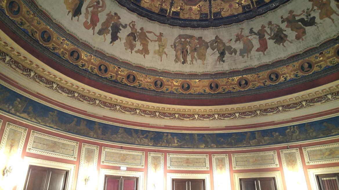Teatro Massimo - Frescos Sala Pompeyana