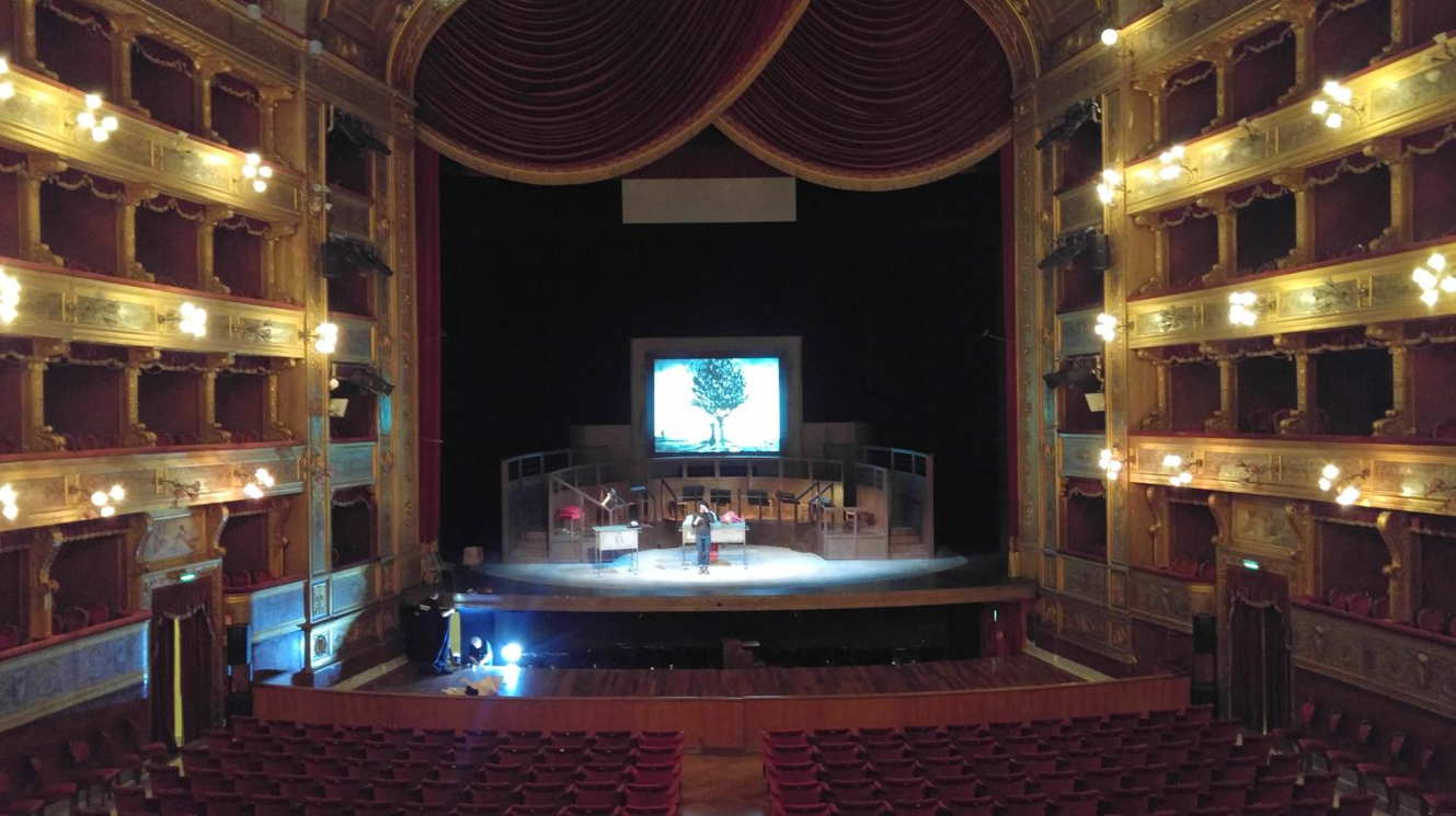 Teatro Massimo - Vista desde Palco Real