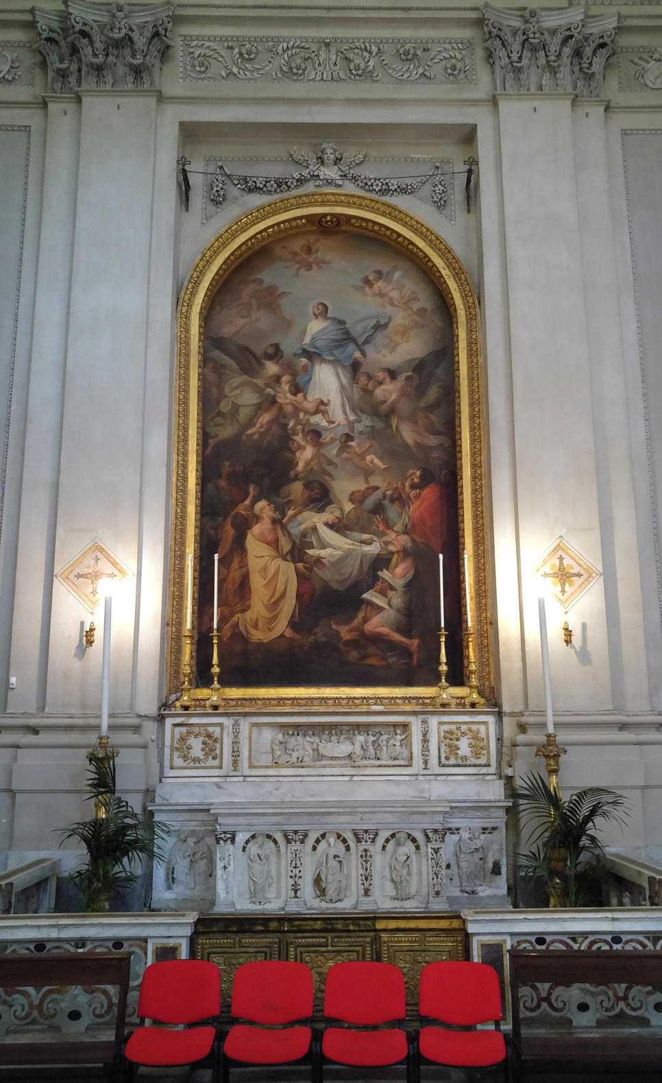 Altar de la Asunción en la Catedral de Palermo