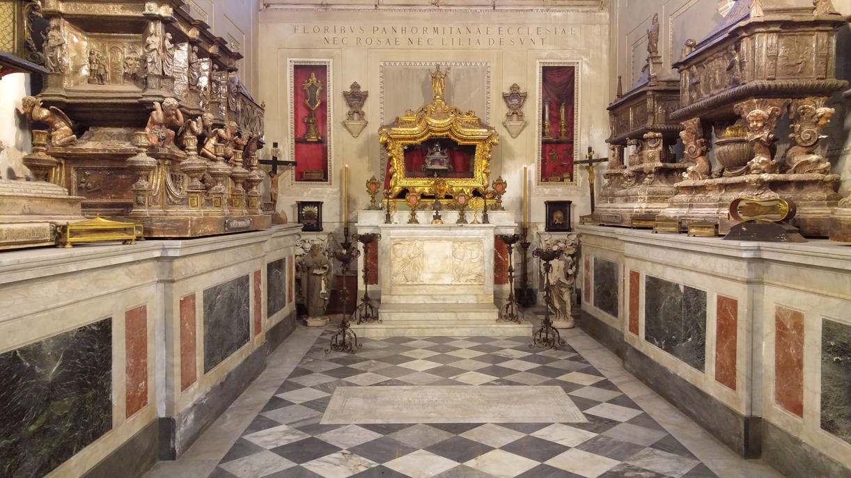Capilla de las Reliquias Sagradas en la Catedral de Palermo