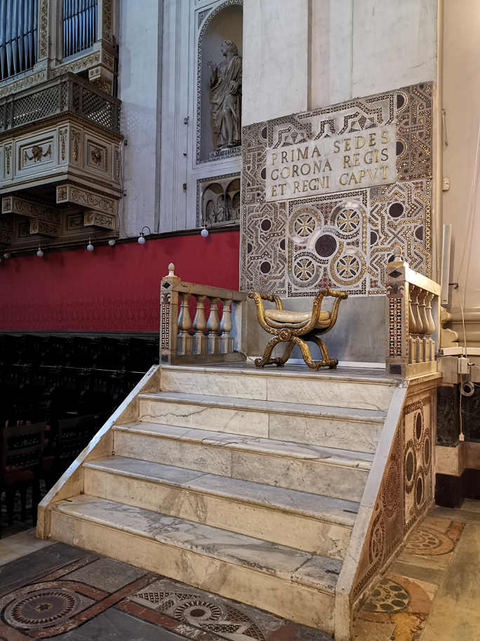 Tesoro y Cripta Catedral de Palermo - aposento real