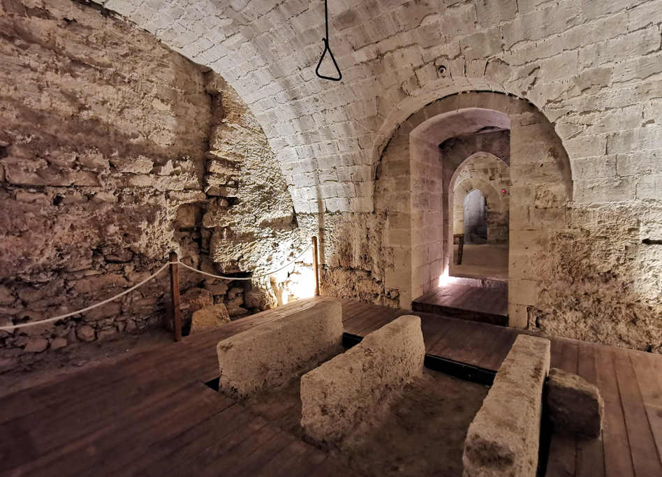 Tesoro y Cripta de la Catedral de Palermo - excavaciones en los subterráneos