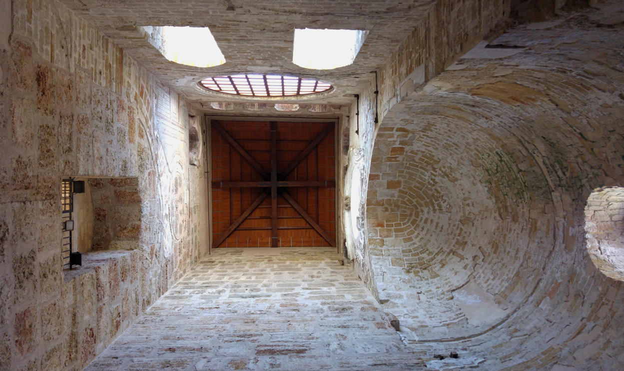 Tesoro y Cripta de la Catedral de Palermo - techo diaconicón