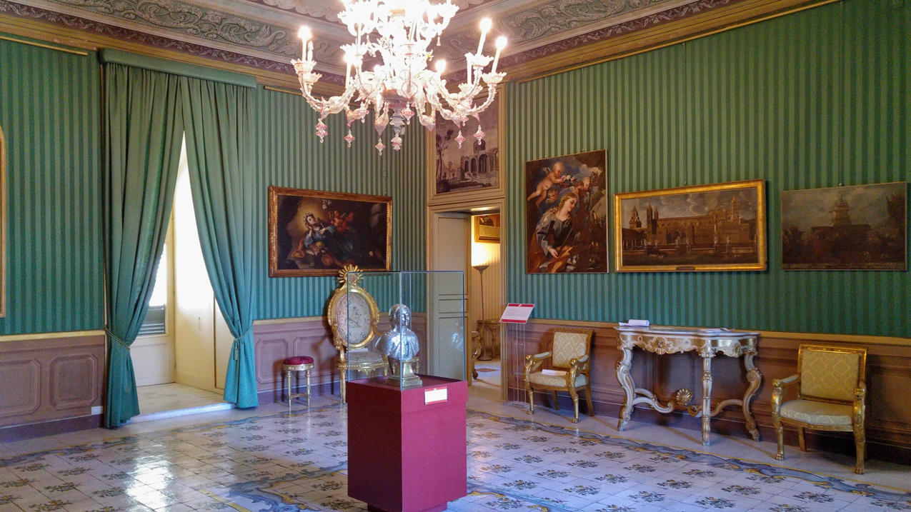 Palazzo Arcivescovile de Palermo - Sala Verde e di Santa Rosalia