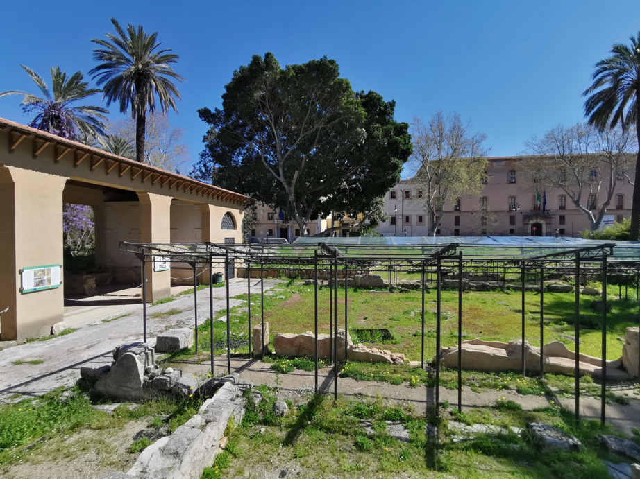 Piazza della Vittoria - Zona arqueológica de Villa Bonanno