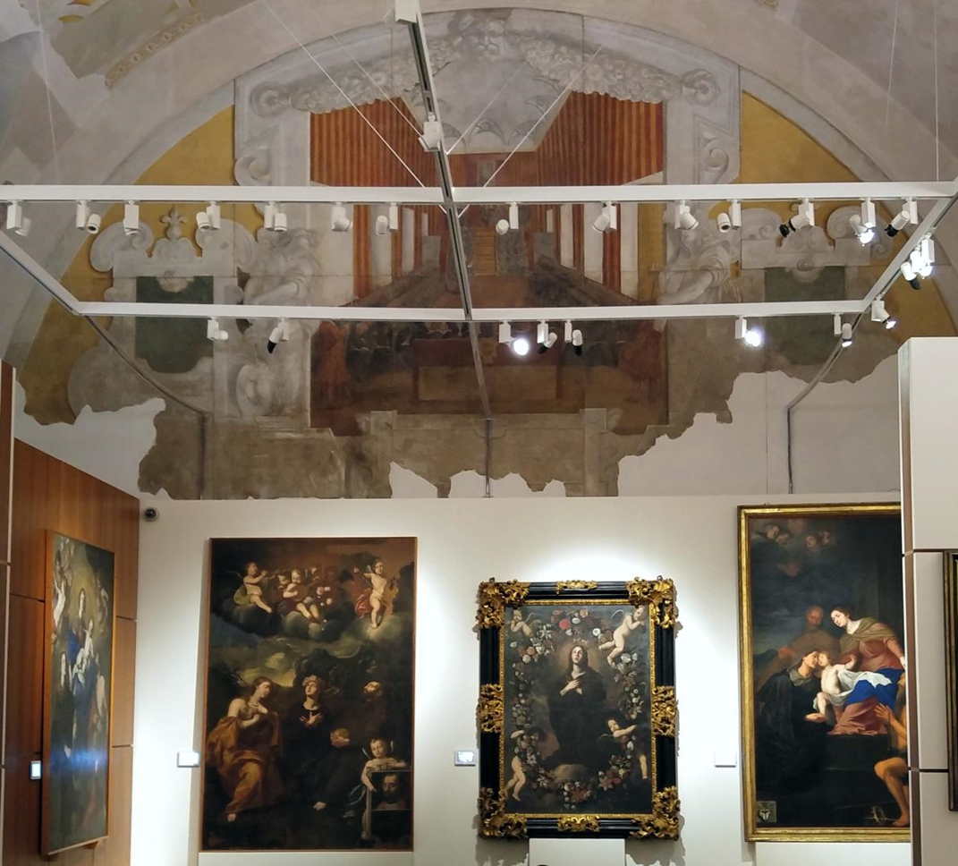 Palacio de los Normandos - Salas Duca di Montalto con fresco