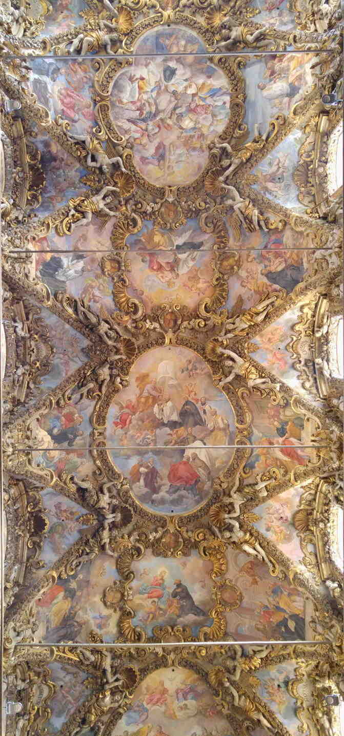 San Giuseppe dei Teatini - fresco de la bóveda