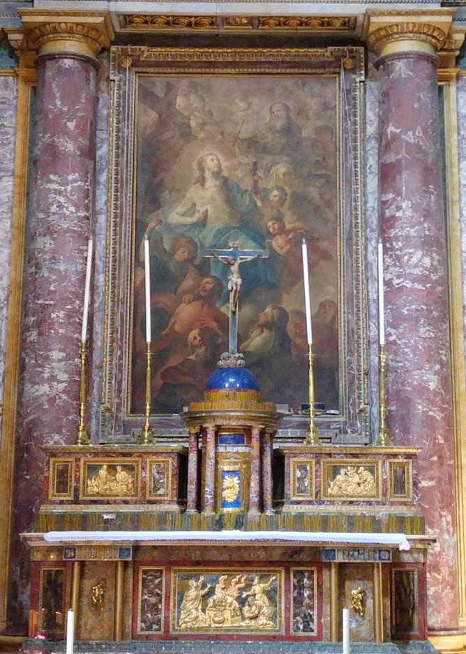 Iglesia de San Matteo al Cassaro - altar-mayor