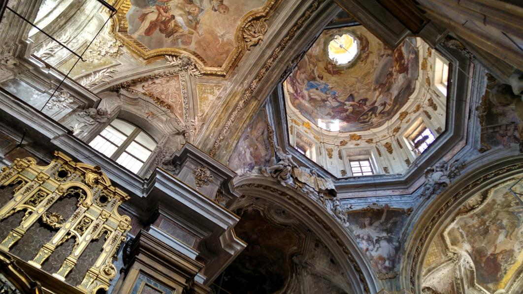 Iglesia de San Matteo al Cassaro - centro cruz con cúpula octagonal