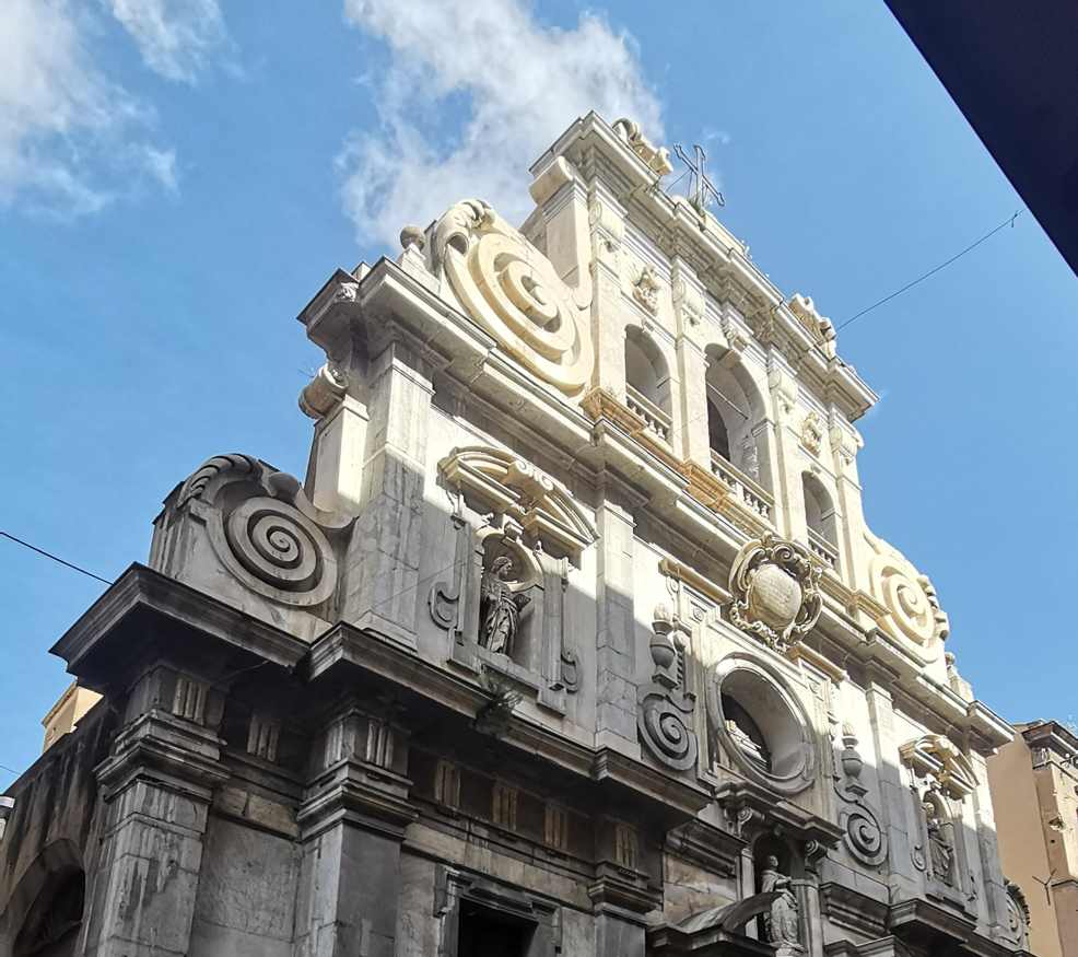 Iglesia de San Matteo al Cassaro - detalle fachada