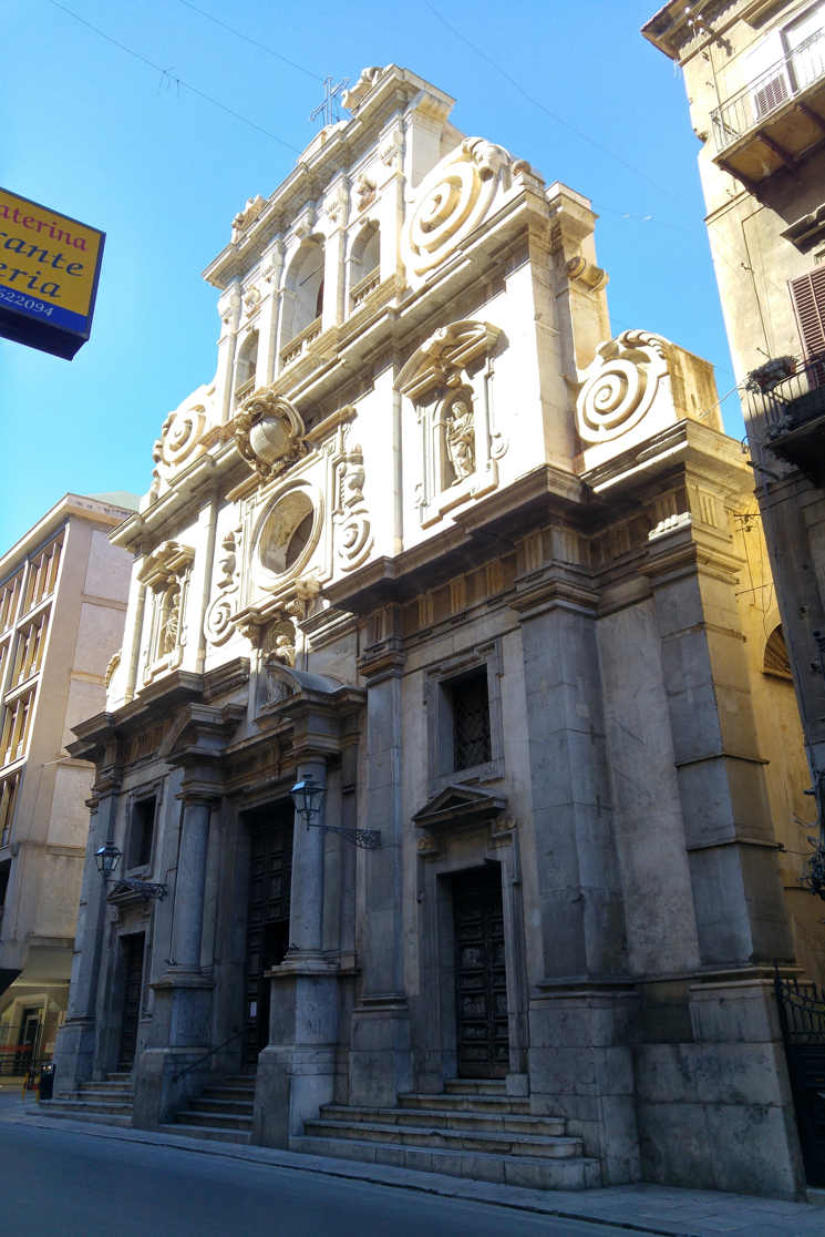 Iglesia de San Matteo al Cassaro - fachada del edificio barroco